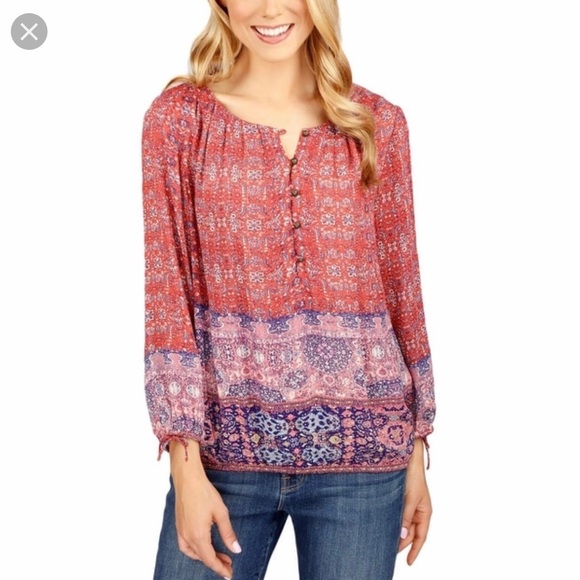 Lucky Brand Tops - Lucky Brand beautiful Blouse